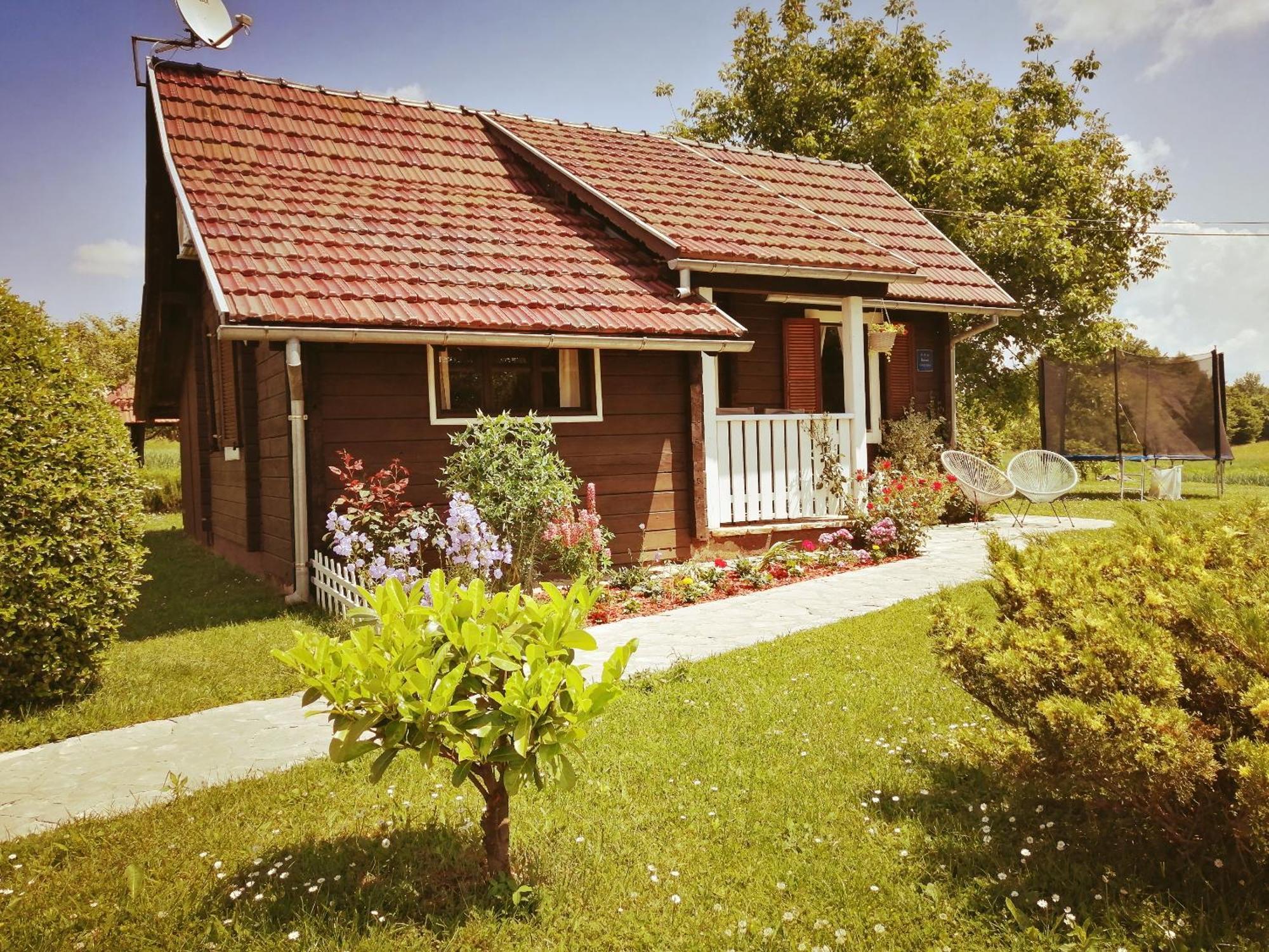 Wooden House Nela Near Plitvice Lakes Smoljanac Exterior foto